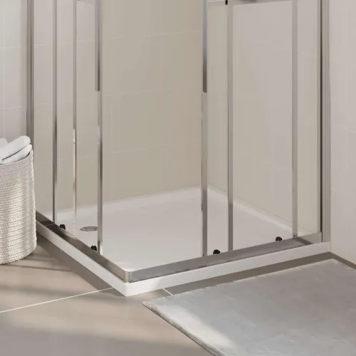 Četvrtasta ABS tuš-kada 90 x 90 cm - Bijela 90 x 90 cm Bijela 90 x 90 cm Cijena