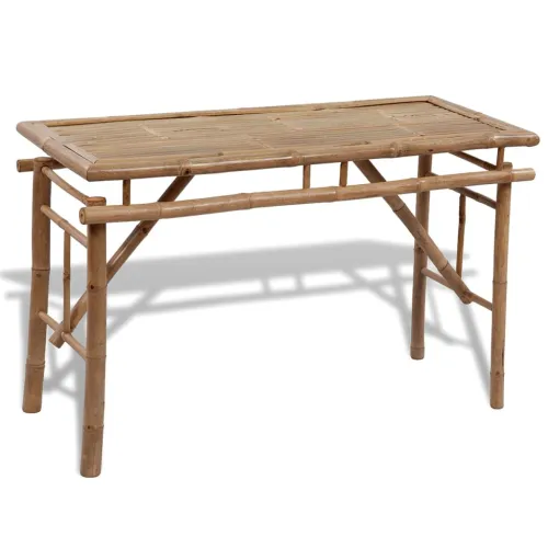 Pivski stol s 2 klupe 100 cm bambus Cijena