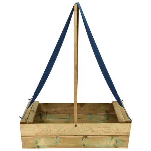 Pješčanik s krovom 80 x 60 x 97,5 cm od impregnirane borovine - 80 x 60 x 97.5 cm 1 80 x 60 x 97.5 cm Cijena