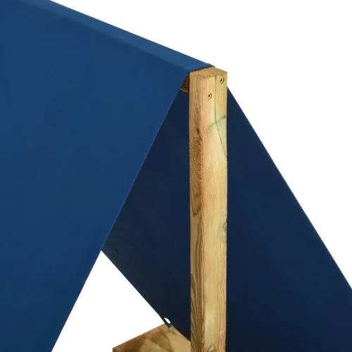 Pješčanik s krovom 80 x 60 x 97,5 cm od impregnirane borovine - 80 x 60 x 97.5 cm Cijena