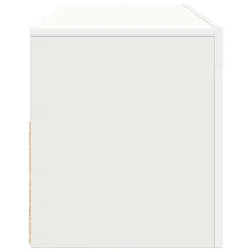 TV ormarić s LED svjetlima bijeli 120 x 35 x 40 cm - Bijela 1 Cijena