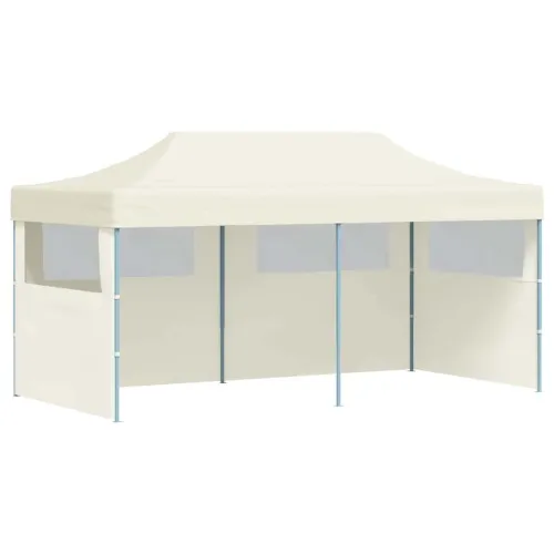 Sklopivi Pop up Šator - Pop up šator za plažu za Zabave Krem 3 x 6 m - Krema 1 s 3 bočna zida Ne Cijena