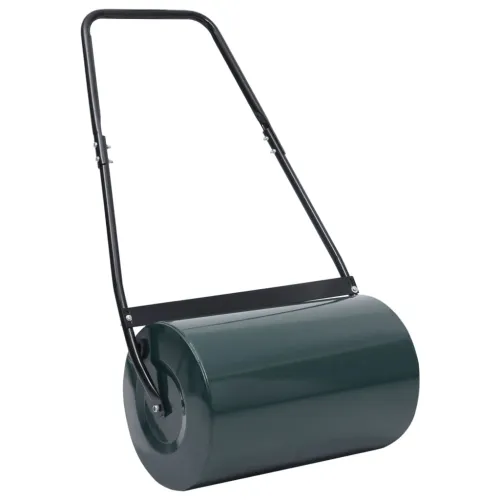 Valjak za travnjak zeleno-crni 63 cm 50 L - zelena i crna 32 x 57 cm S ručkom Cijena