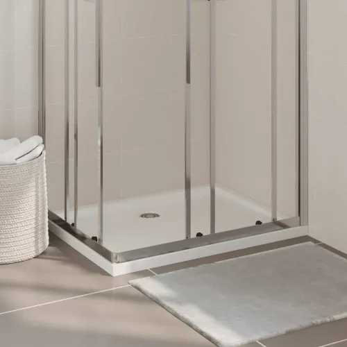 Pravokutna ABS tuš-kada 70 x 90 cm - Bijela 70 x 90 cm Cijena