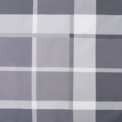 Jastuci za stolice 6 kom sivi karirani 120x50x3 cm od tkanine - Sivi karirani uzorak 120 x 50 x 3 cm 6 Cijena
