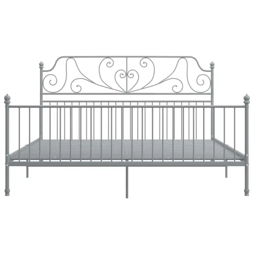 Okvir za krevet sivi metalni 180 x 200 cm - Siva 180 x 200 cm Cijena