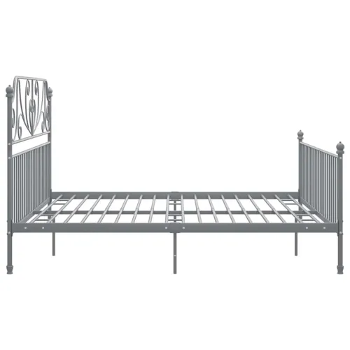 Okvir za krevet sivi metalni 180 x 200 cm - Siva 180 x 200 cm Cijena