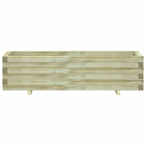 Sadilica 120 x 40 x 30 cm drvena pravokutna  - Zelena 120 x 40 x 30 cm 1 Cijena