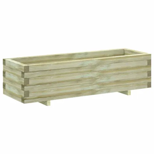 Sadilica 120 x 40 x 30 cm drvena pravokutna  - Zelena 120 x 40 x 30 cm 1 Cijena