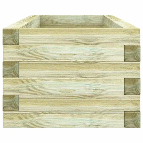 Sadilica 120 x 40 x 30 cm drvena pravokutna  - Zelena 120 x 40 x 30 cm 1 Cijena
