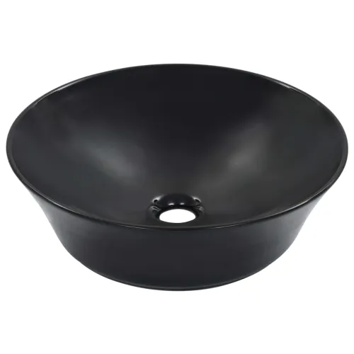 Lavabo - Umivaonik 41 x 12,5 cm keramički crni - Crna Cijena