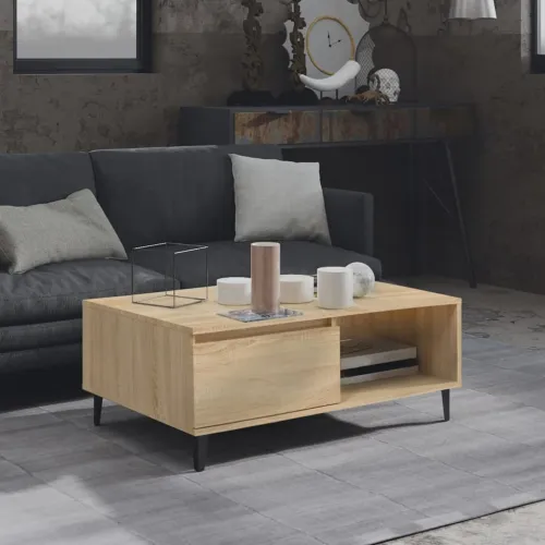 Stolić za kavu boja hrasta sonome 90x60x35 cm konstruirano drvo - sonoma hrast 1 Sonoma hrast Cijena