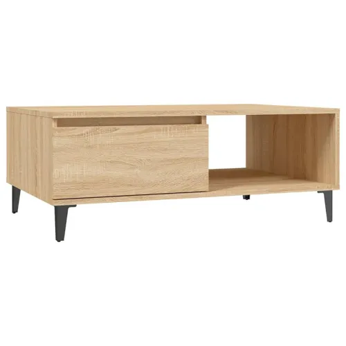 Stolić za kavu boja hrasta sonome 90x60x35 cm konstruirano drvo - sonoma hrast 1 Sonoma hrast Cijena