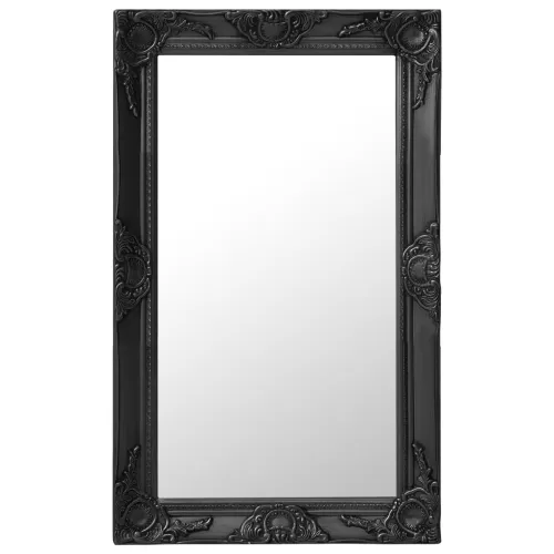Zidno ogledalo u baroknom stilu 50 x 80 cm crno - Crna 50 x 80 cm Cijena