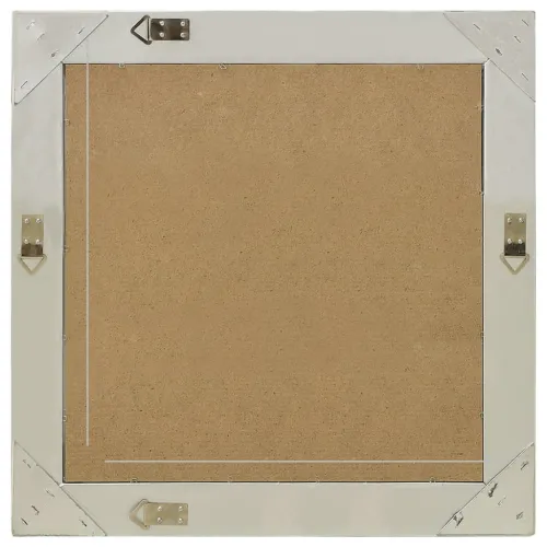 Zidno ogledalo u baroknom stilu 60 x 60 cm srebrno - Srebrno 60 x 60 cm Cijena