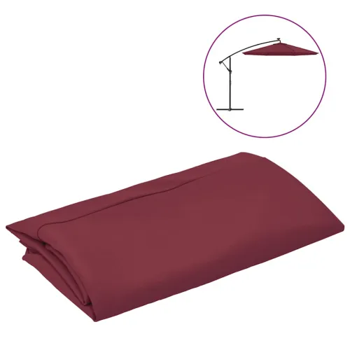 Zamjenska tkanina za suncobran Bordeaux crvena 350 cm - Bordo crvena 350 cm 1 Bordo crvena Cijena