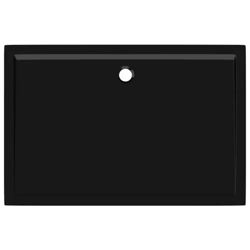 Pravokutna ABS tuš-kada crna 80 x 120 cm - Crna 80 x 120 cm Cijena