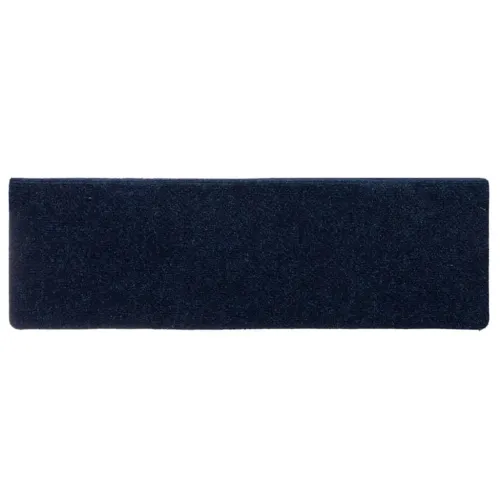 Prostirke za stepenice samoljepljive 15 kom 65x21x4 cm tamnoplave pravokutne rubove - Mornarsko plava 15 Cijena