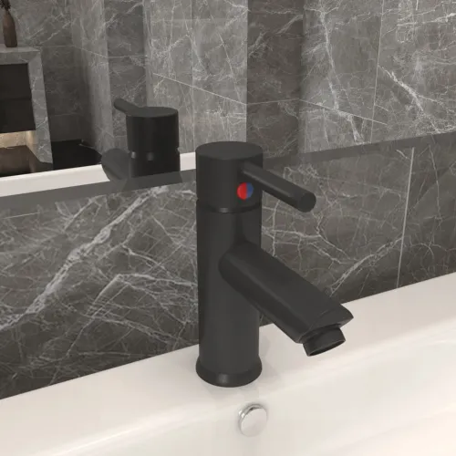Kupaonska slavina za Lavabo - Umivaonik siva 130 x 176 mm - Siva Siva Cijena