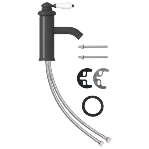 Kupaonska slavina za Lavabo - Umivaonik siva 130 x 180 mm - Siva Siva Cijena