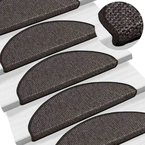 Ljepljivi tepisi za stepenice 15 kom 65x21x4 cm antracit - Antracit 65 x 21 x 4 cm 15 Cijena
