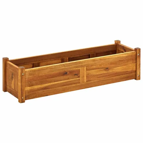 Posuda za Sadnju Drvo Bagrema 100x30x25  - Smeđa 100 x 30 x 25 cm 1 Cijena