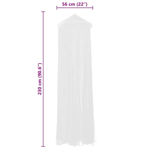 Okrugla Mreža za komarce - Mreža protiv insekata 2 kom 56x325x230 cm Cijena