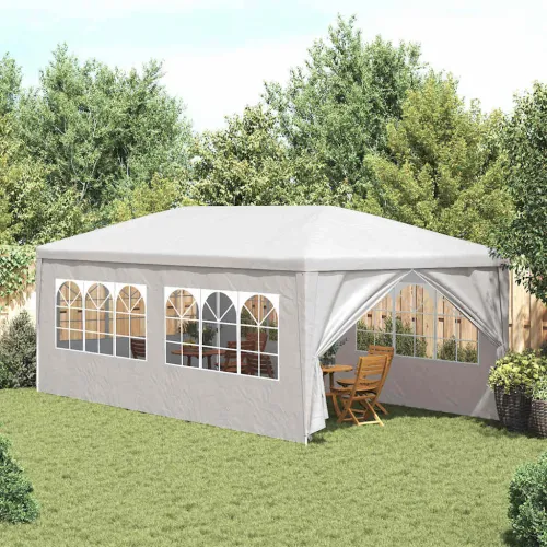 Šator za svadbe - šator za zabave 3 x 6 m bijeli - Bijela 3 x 6 m 1 Cijena