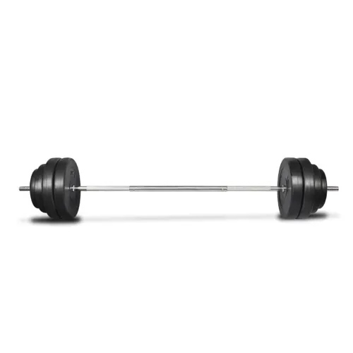 Set šipke za dvoručni uteg s pločama 60 kg Cijena