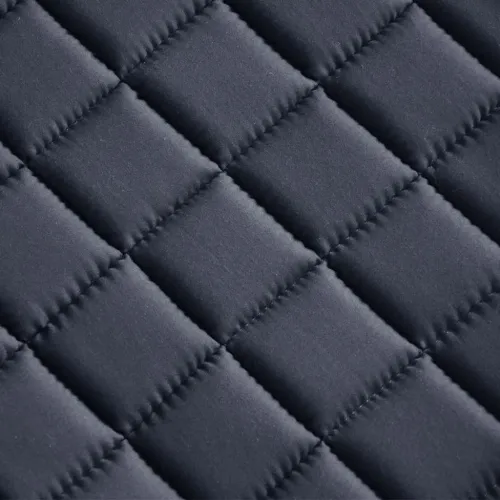 Sedlo za Jahanje Komplet 17,5 ” od Prave Kože Crno 12 cm 5 u 1 - Crna 12 cm Cijena