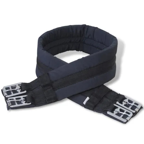 Sedlo za Jahanje Komplet 17,5 ” od Prave Kože Crno 18 cm 5 u 1 - Crna 18 cm Cijena