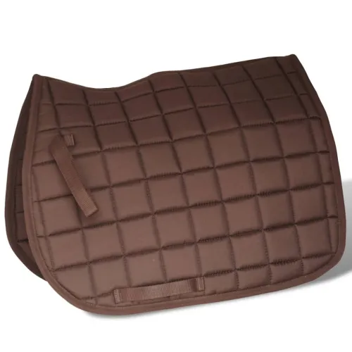 Sedlo za Jahanje Komplet 17,5 ” od Prave Kože Smeđe 18 cm 5 u 1 - Smeđa 18 cm Cijena
