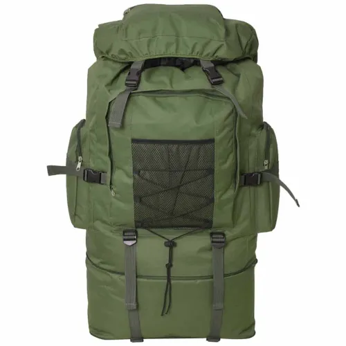 Ruksak XXL 100 L Vojni stil Zelena boja - Zelena 100 l 1 Zelena Cijena