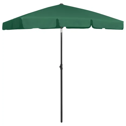 Suncobran za plažu zeleni 180 x 120 cm - Zelena 180 x 120 cm Cijena