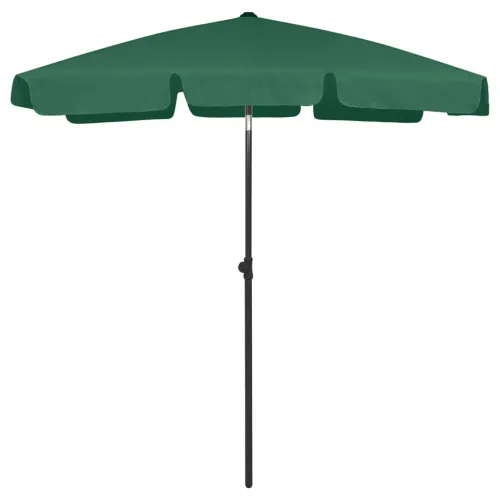 Suncobran za plažu zeleni 180 x 120 cm - Zelena 180 x 120 cm Cijena