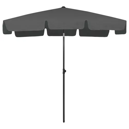 Suncobran za plažu antracit 200 x 125 cm - Antracit 200 x 125 cm Cijena