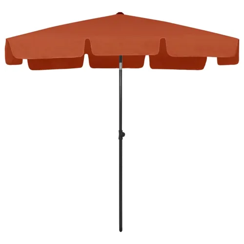Suncobran za plažu terakota 200 x 125 cm - Terakota 200 x 125 cm 1 Terakota Cijena