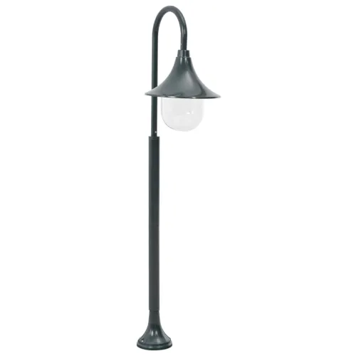 Vrtna stupna svjetiljka od aluminija E27 120 cm tamnozelena - Tamnozelena 1 1 Tamnozelena Cijena