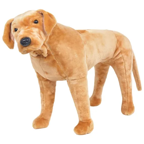 Samostojeći plišani labrador svjetlosmeđi XXL - labrador pas Labrador pas Cijena