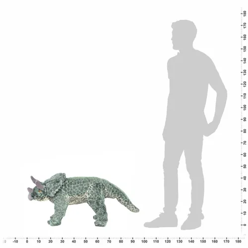 Samostojeći plišani dinosaur triceratops zeleni XXL - dinosaurus triceratops Cijena