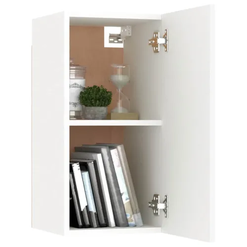 3-dijelni set TV ormarića bijeli od konstruiranog drva - Bijela 3 60 cm Bijela Cijena