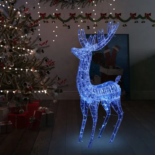 XXL akrilni božićni sob 250 LED 180 cm plavi - Plava 96 x 40 x 180 cm 1 Cijena