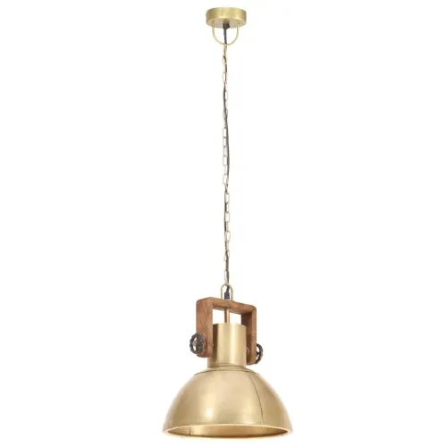 Industrijska viseća svjetiljka 25 W mjedena okrugla 30 cm E27 - Mjed Ø 30 cm 1 1 Cijena