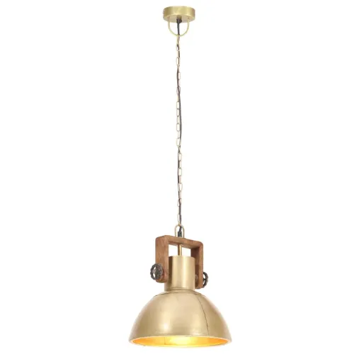 Industrijska viseća svjetiljka 25 W mjedena okrugla 30 cm E27 - Mjed Ø 30 cm 1 1 Cijena