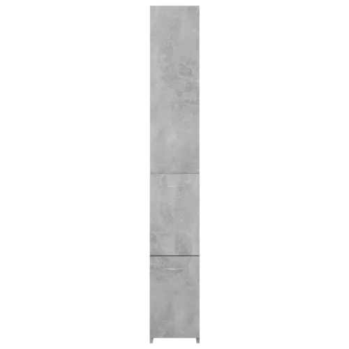 Kupaonski ormarić boja betona 25x26,5x170 cm konstruirano drvo - Beton siva Cijena
