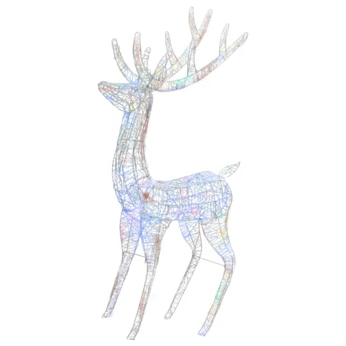 XXL akrilni božićni sob 250 LED 180 cm šareni - Šareni 96 x 40 x 180 cm 1 Cijena