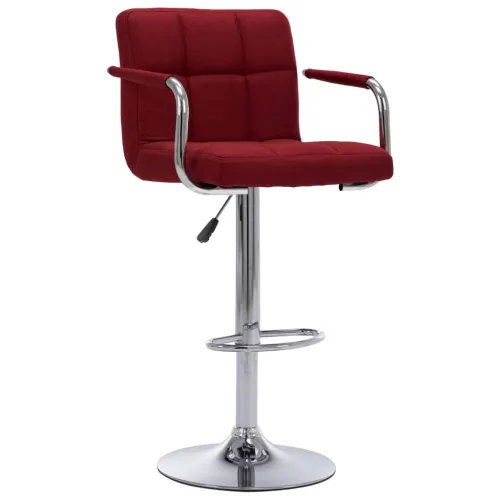 Barske stolice od tkanine 2 kom boja vina - Boja vina 2 Cijena