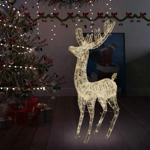 XXL akrilni božićni sob 250 LED 180 cm topli bijeli - Topla bijela 96 x 40 x 180 cm 1 Cijena