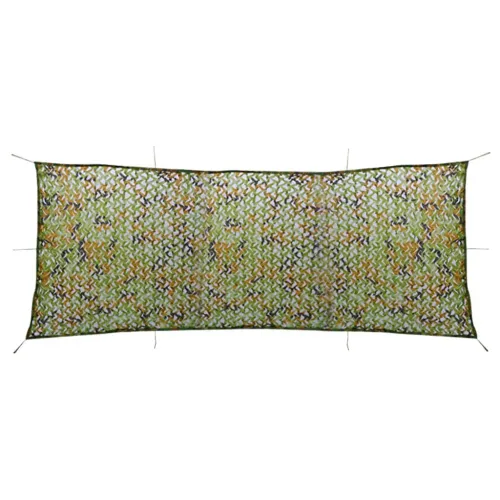 Kamuflažna mreža s torbom za pohranu 1,5 x 5 m zelena - Zelena 150 x 500 cm Cijena
