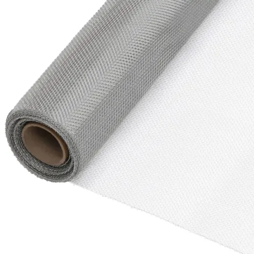 Mrežasti zaslon od nehrđajućeg čelika 112 x 500 cm srebrni - 112 x 500 cm Nehrđajući čelik 202 Cijena